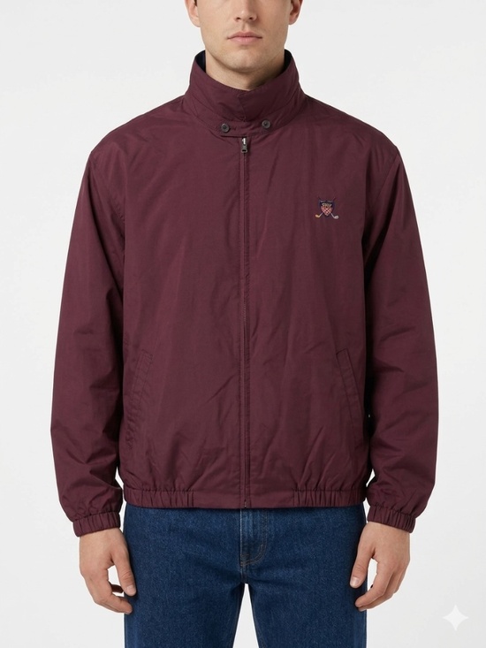 Polo Golf Other - Ralph Lauren Polo Golf Jacket XXL Windbreaker Burgundy Maroon Embroidered Logo